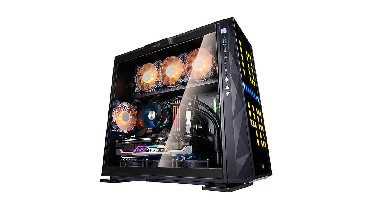 In-Win IW-CS-309GE-BLK W129035953 309 Gaming Edition Midi Tower 
