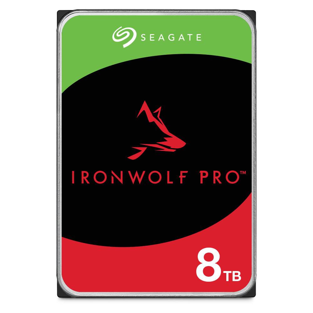 Seagate IronWolf Pro ST8000NT001 disco rigido interno 8 TB 7200 Giri/min 256 MB 3.5" Serial ATA III