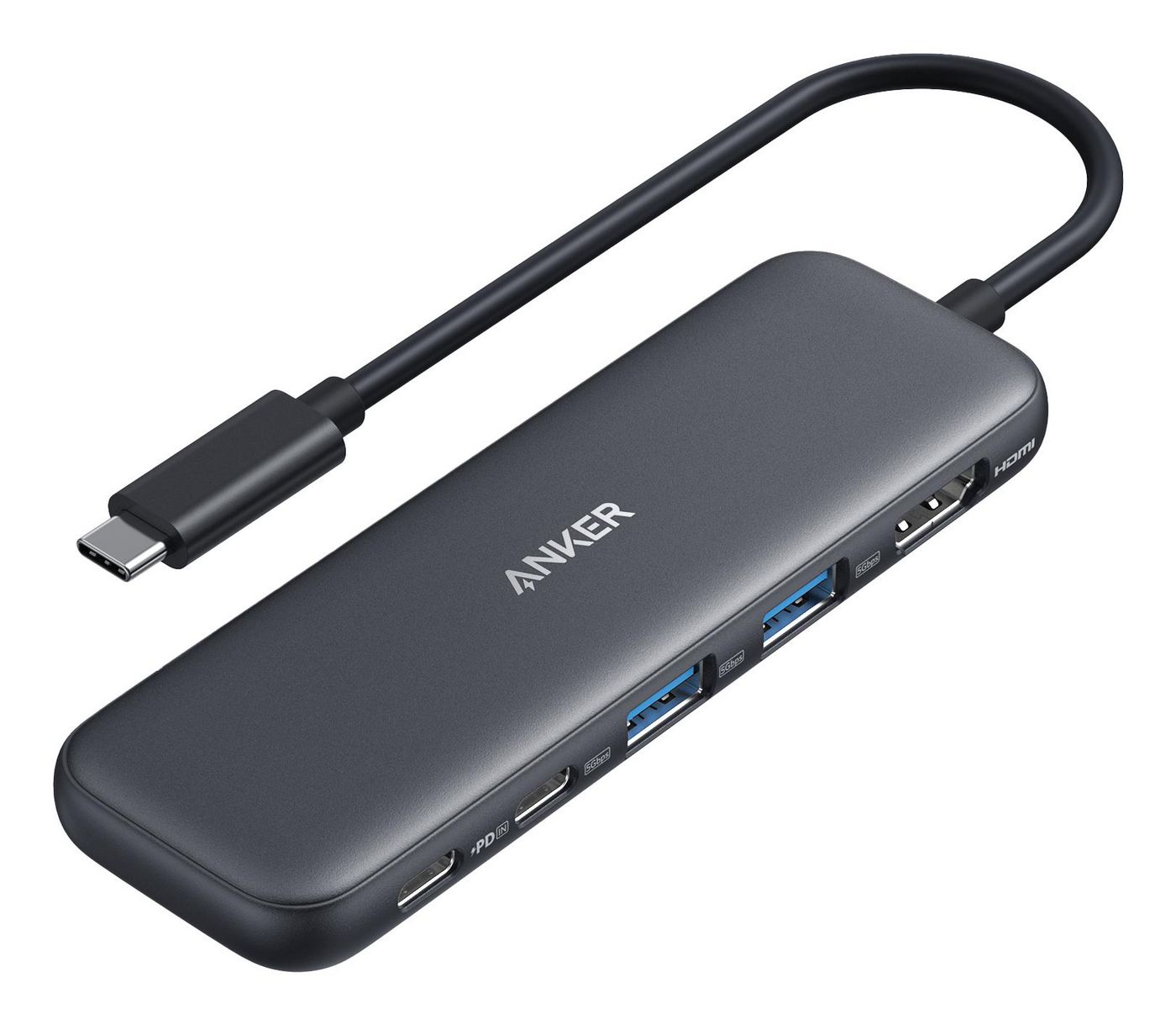 Anker 332 Cablato USB 3.2 Gen 1 (3.1 Gen 1) Type-C Nero