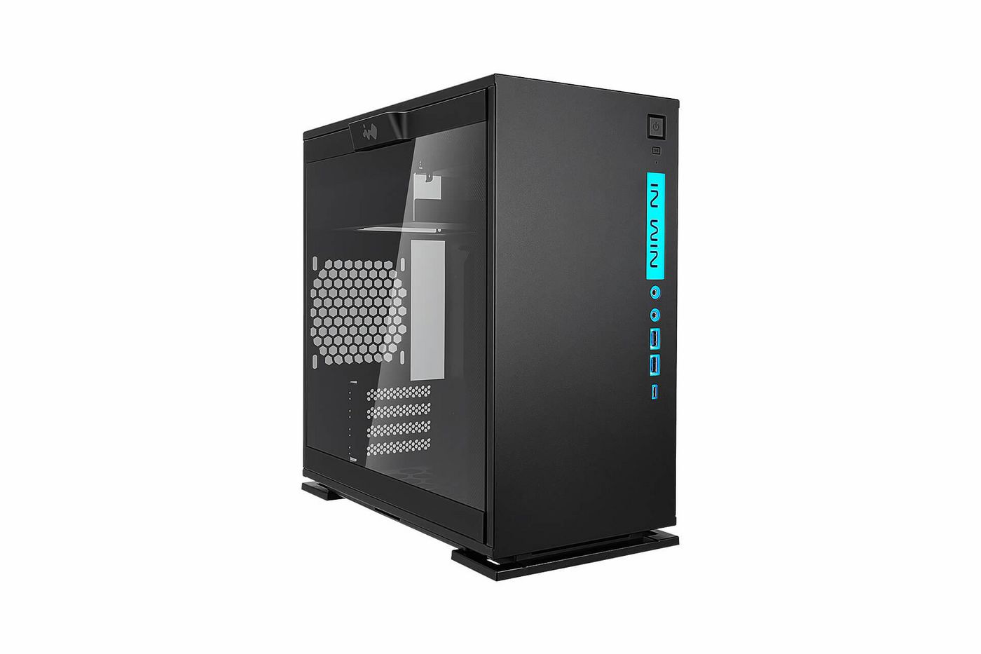 In-Win 301C BLACK W129036818 Computer Case Midi Tower 