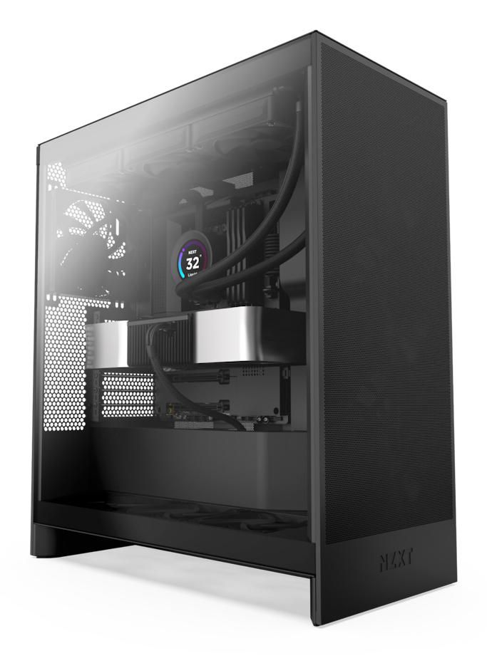 NZXT CM-H72FB-01 W129037780 H7 Flow Midi Tower Black 