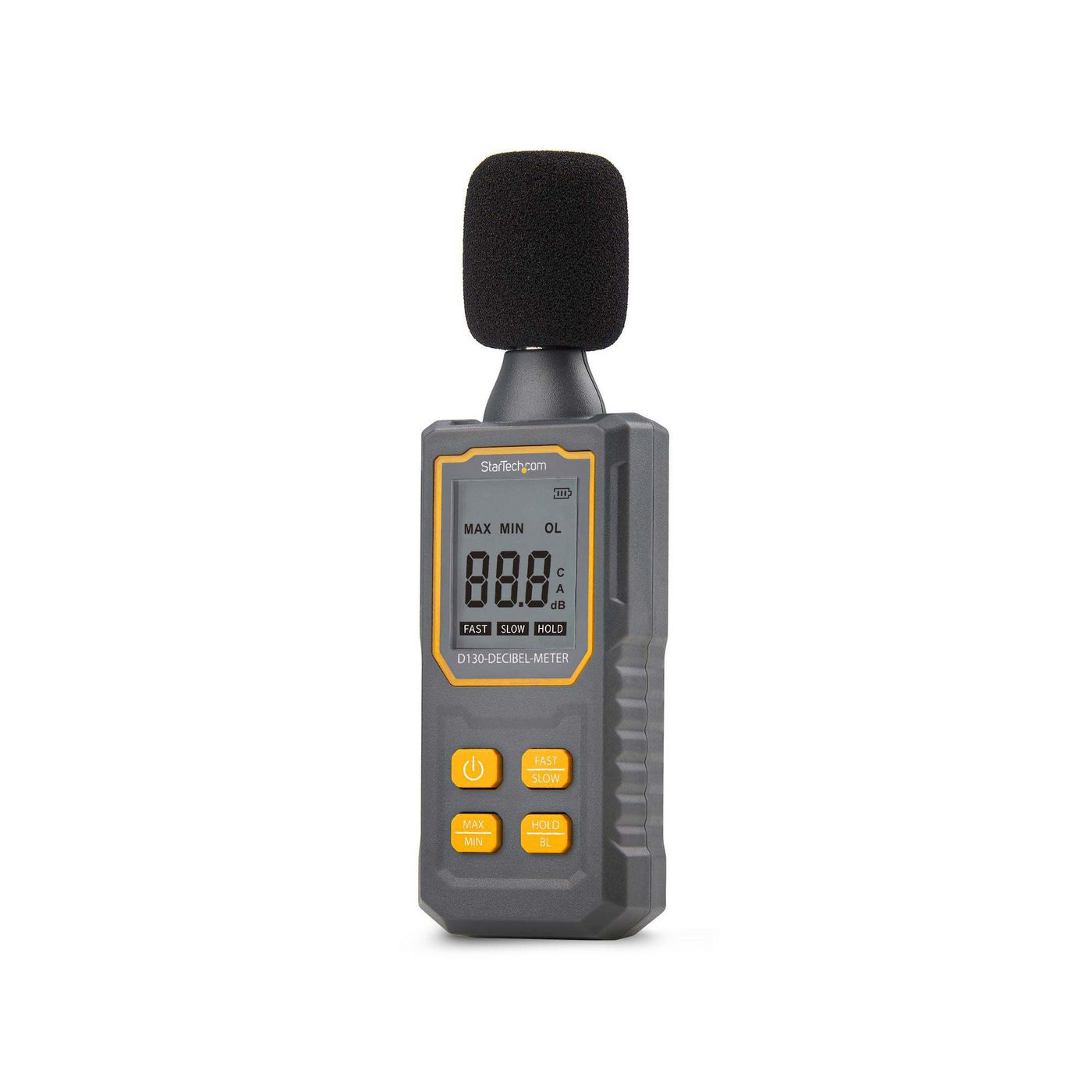 StarTech.com Handheld Digital Sound Meter W/Large Lcd, Noise/Decibel