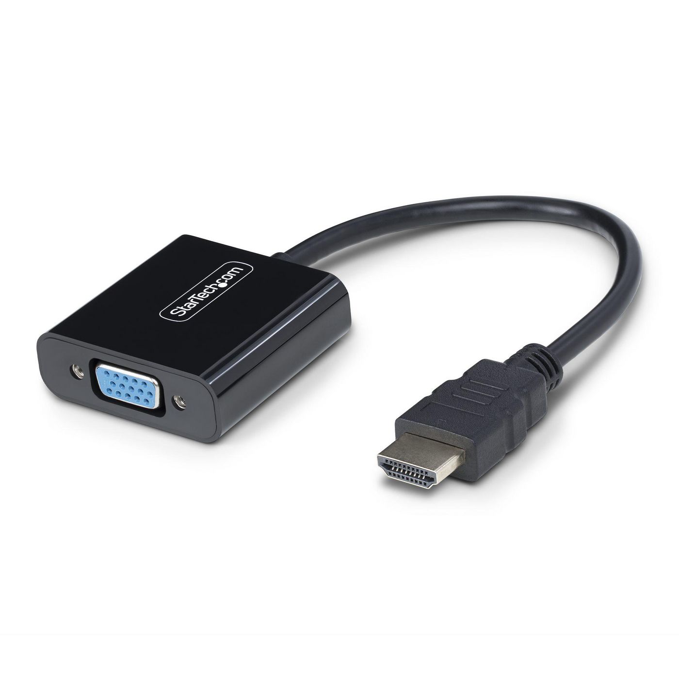 StarTech.com Adattatore HDMI a VGA, Convertitore Video Attivo 1920x1080 (1080p) per Notebook/Desktop. Da Sorgente HDMI a Monito