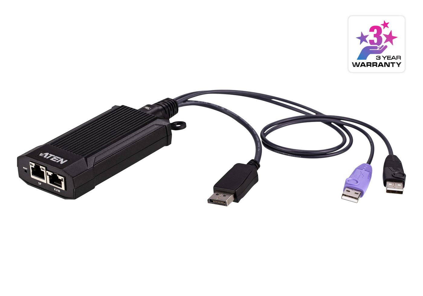 ATEN KG9950T switch per keyboard-video-mouse (kvm) Nero, Viola