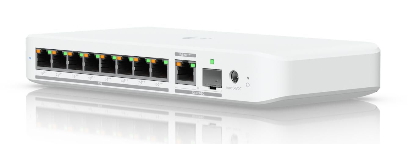 Flexible, 8-port 2.5 GbE