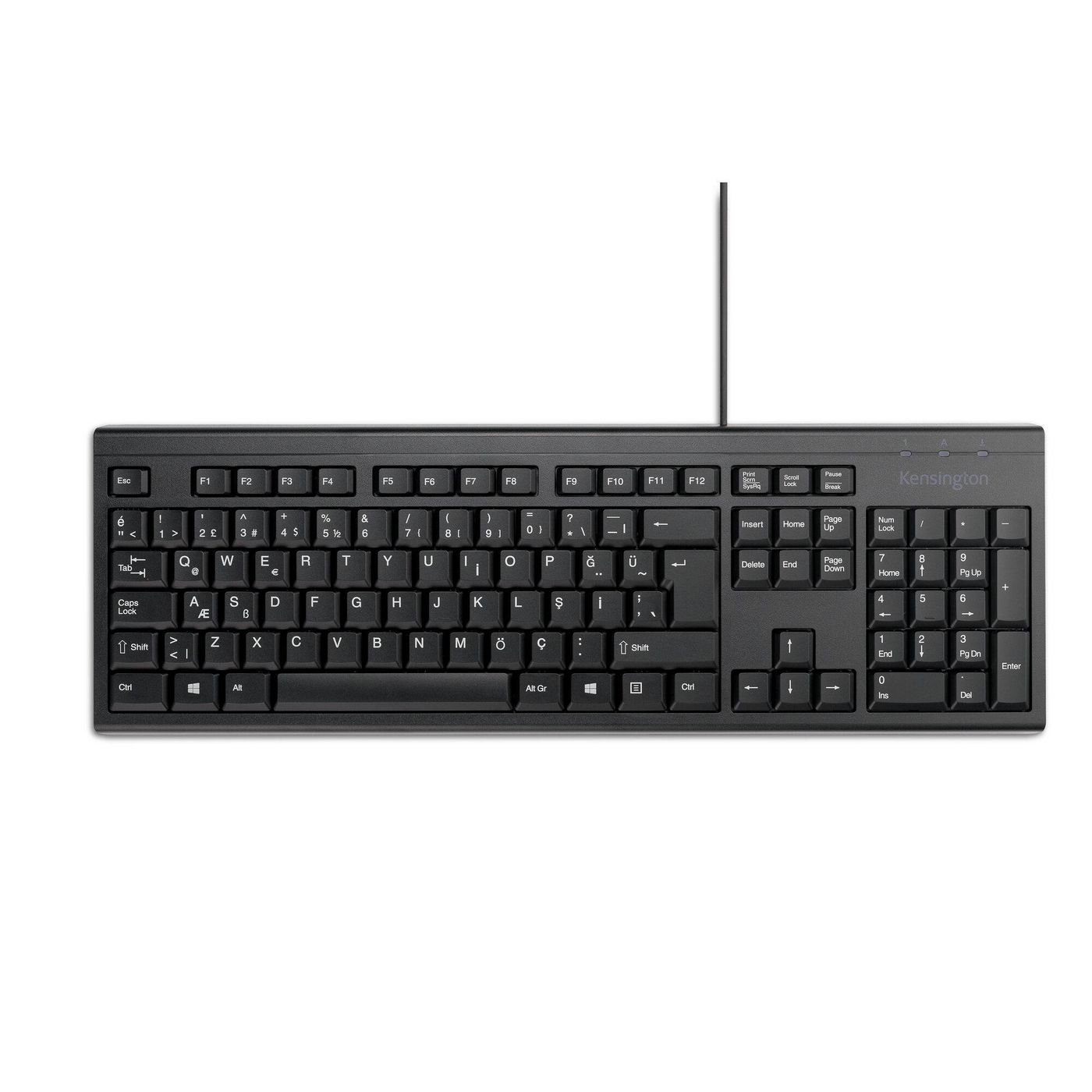 Kensington K63727TR W129044782 KB100 EQ Standard Keyboard - 