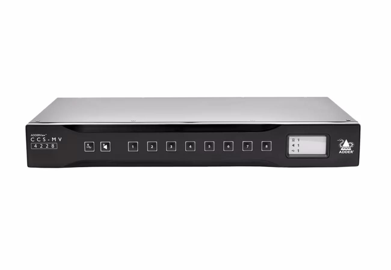 ADDERView 8 port DP\HDMI to