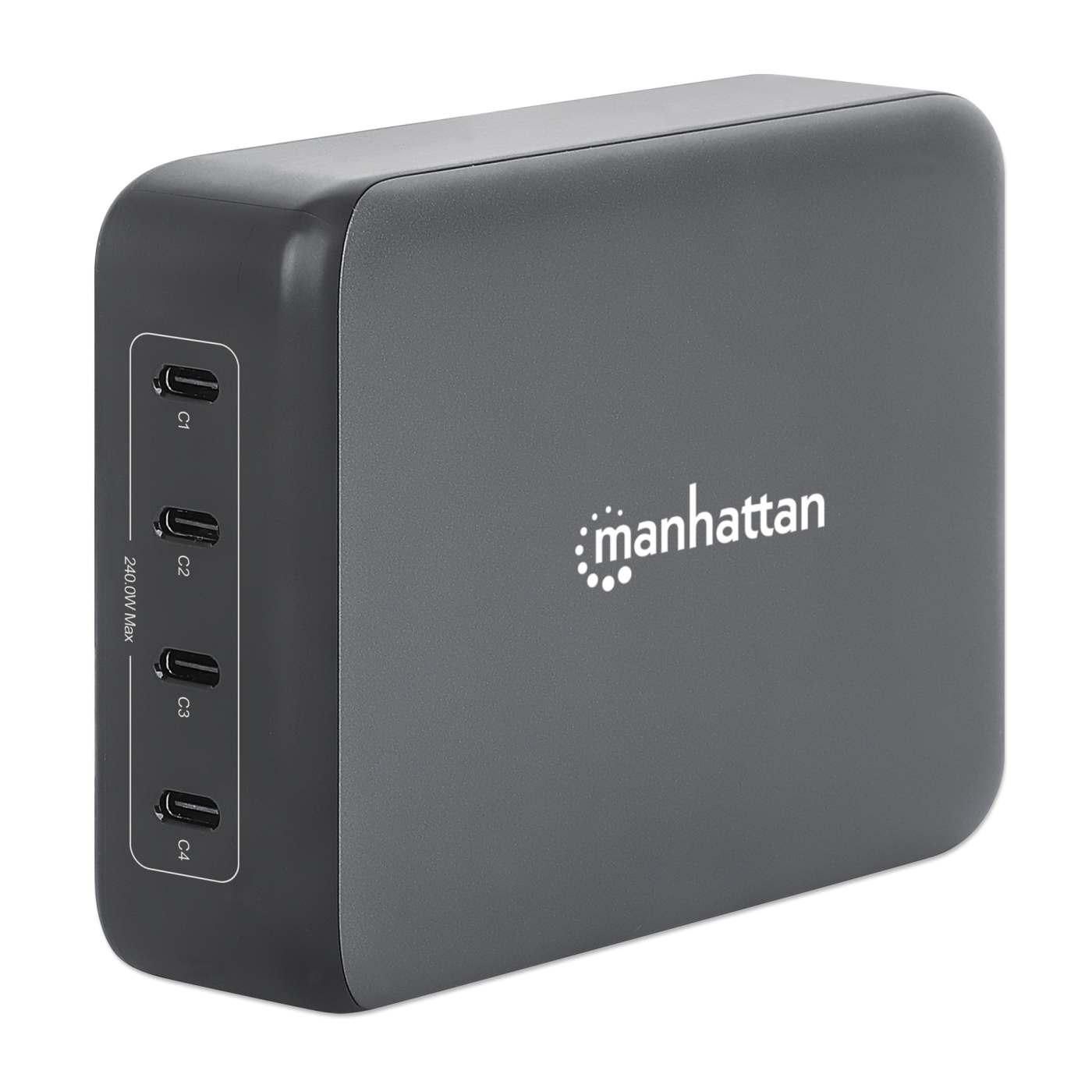 Manhattan 102667 Caricabatterie per dispositivi mobili Telefono cellulare, Computer portatile, Console portatile, Smartphone, T