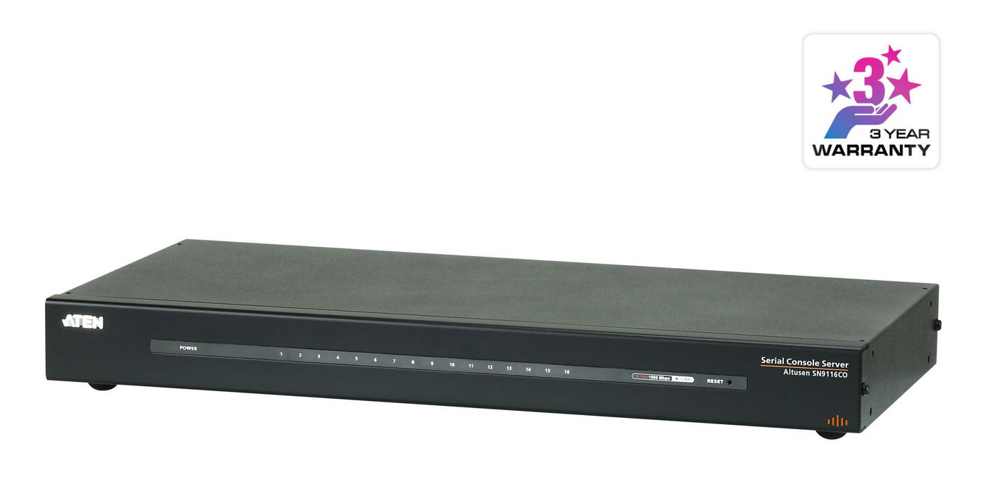 16-Port Serial Console Server