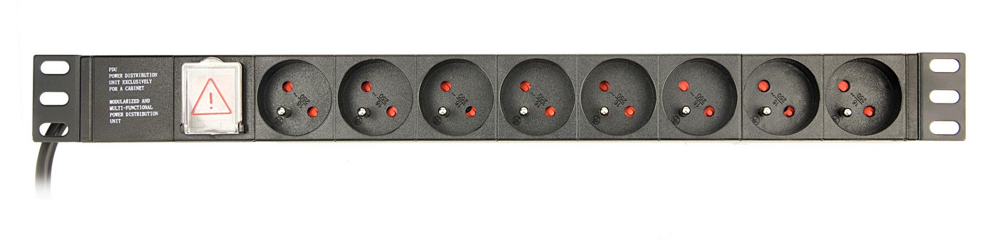 PDU Gembird 8xCEE 7/7 250Vac