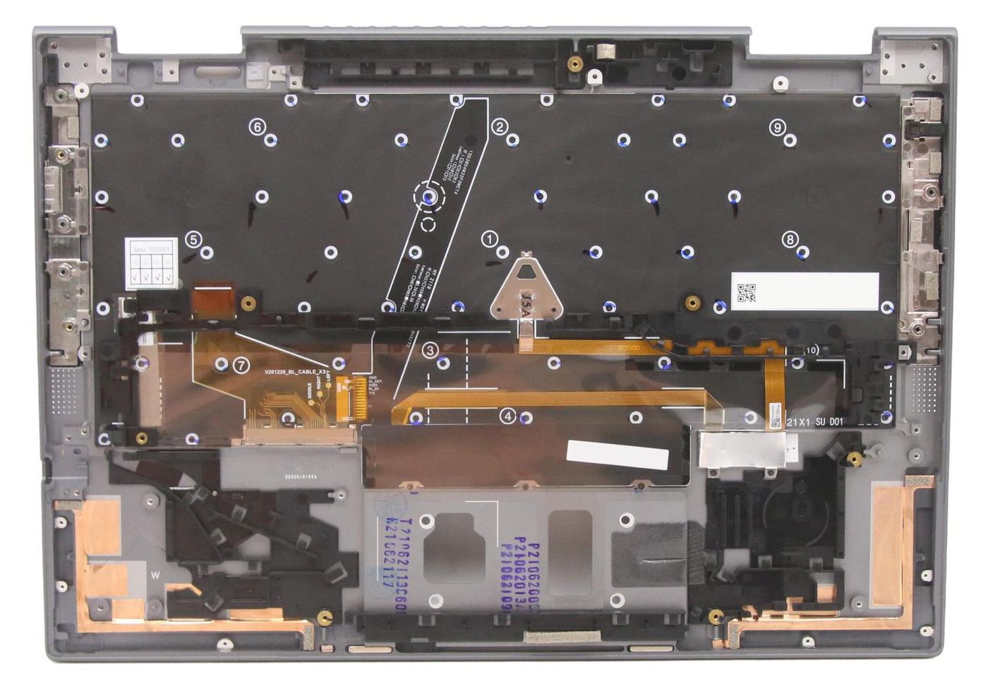 Jaguar-1 Fru Grp KBD BEZEL