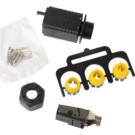 10-PIN PUSH-PULL SYSTEM CONN