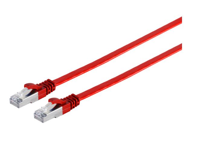 U/FTP CAT6A 5M Red Flat