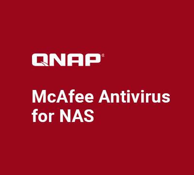 QNAP - LS-MCAFEE-5Y Licence antivirus McAfee 5 ans package physique - pour NAS S - LS-MCAFEE-5Y