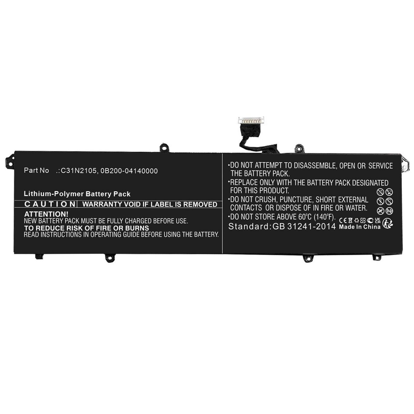 Battery 45.51Wh Li-Polymer