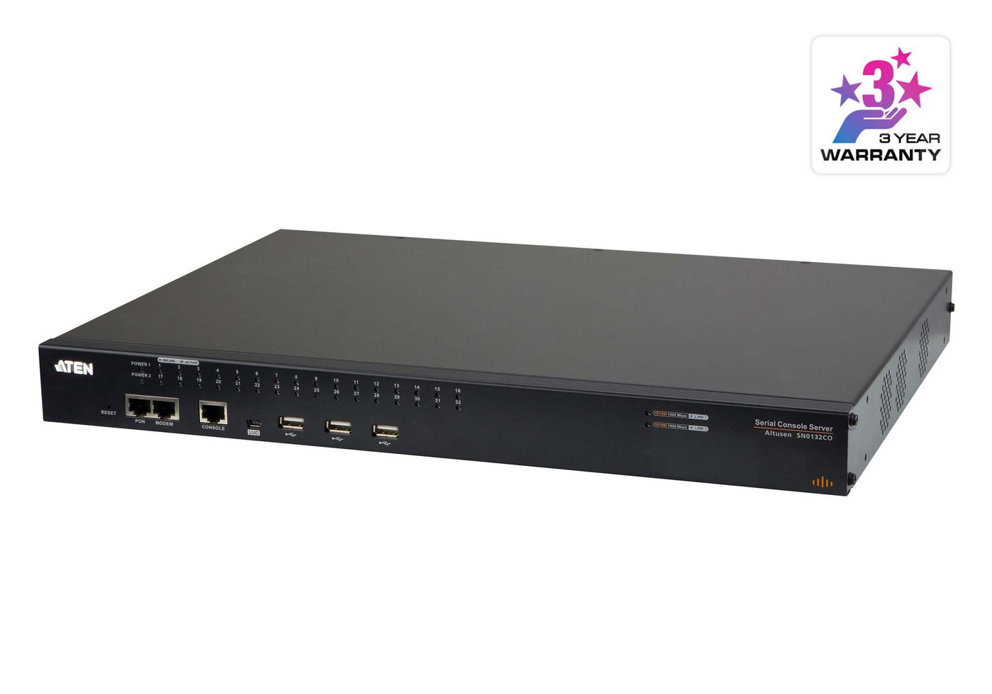 32-Port Serial Console Server