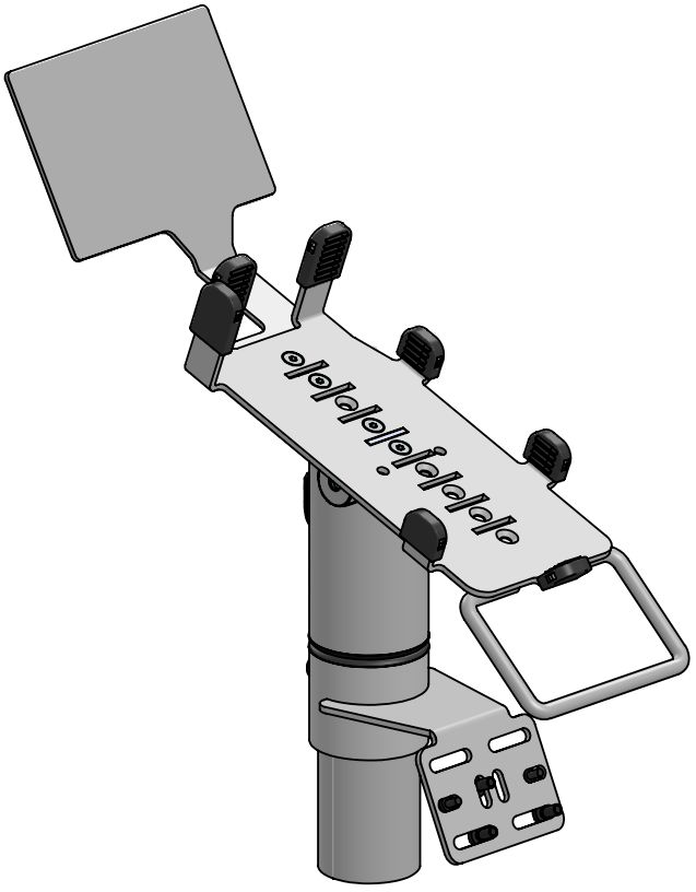 120 mm pole for P400, Scanner - ESPH008-02