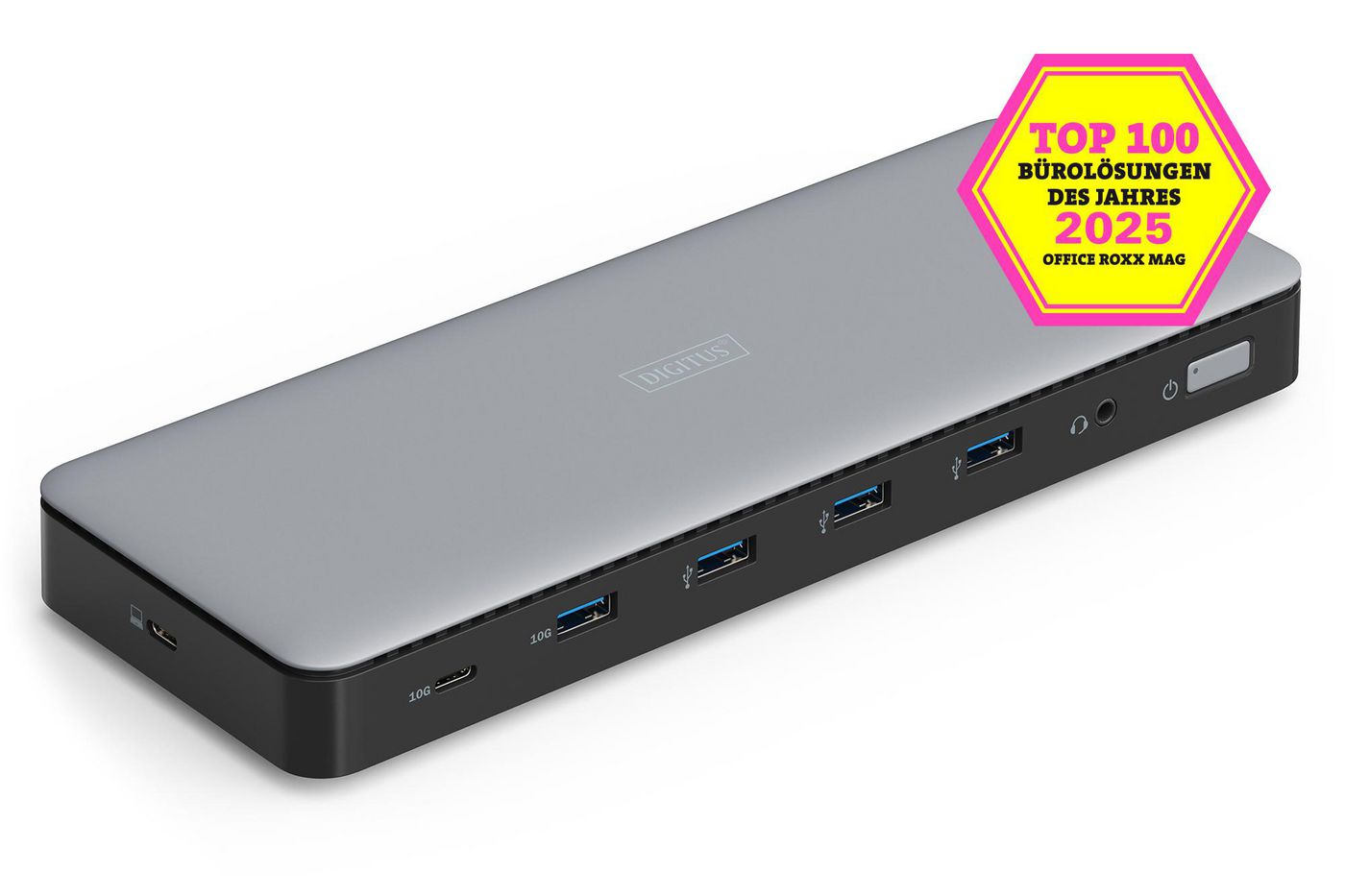 Digitus Docking station USB-C 13 porte (USB-C DOCKING STATION 13-PORT - 4USB-A 3HDMI 2DP 1USB-C/RJ45/AUD)