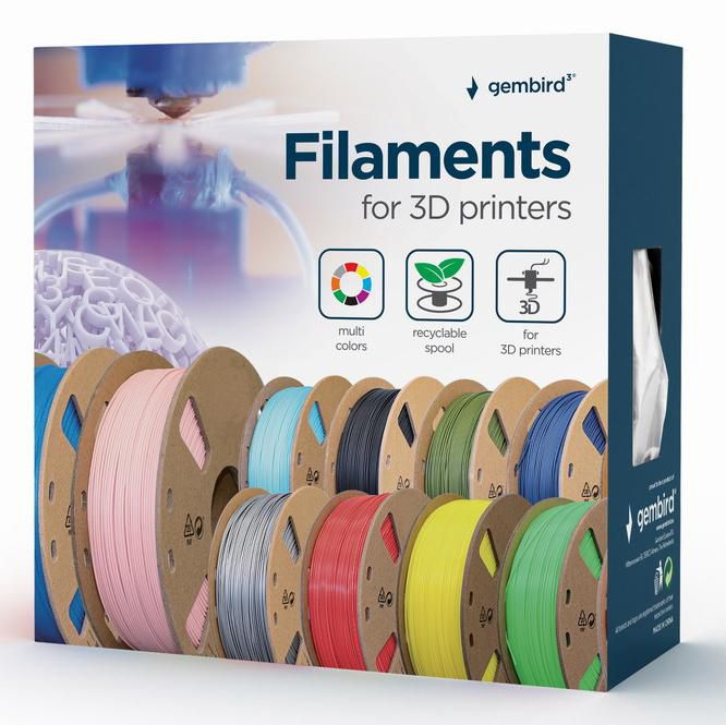 Gembird 3DP-PLA1.75-01-FR W128264175 3D Printing Material 