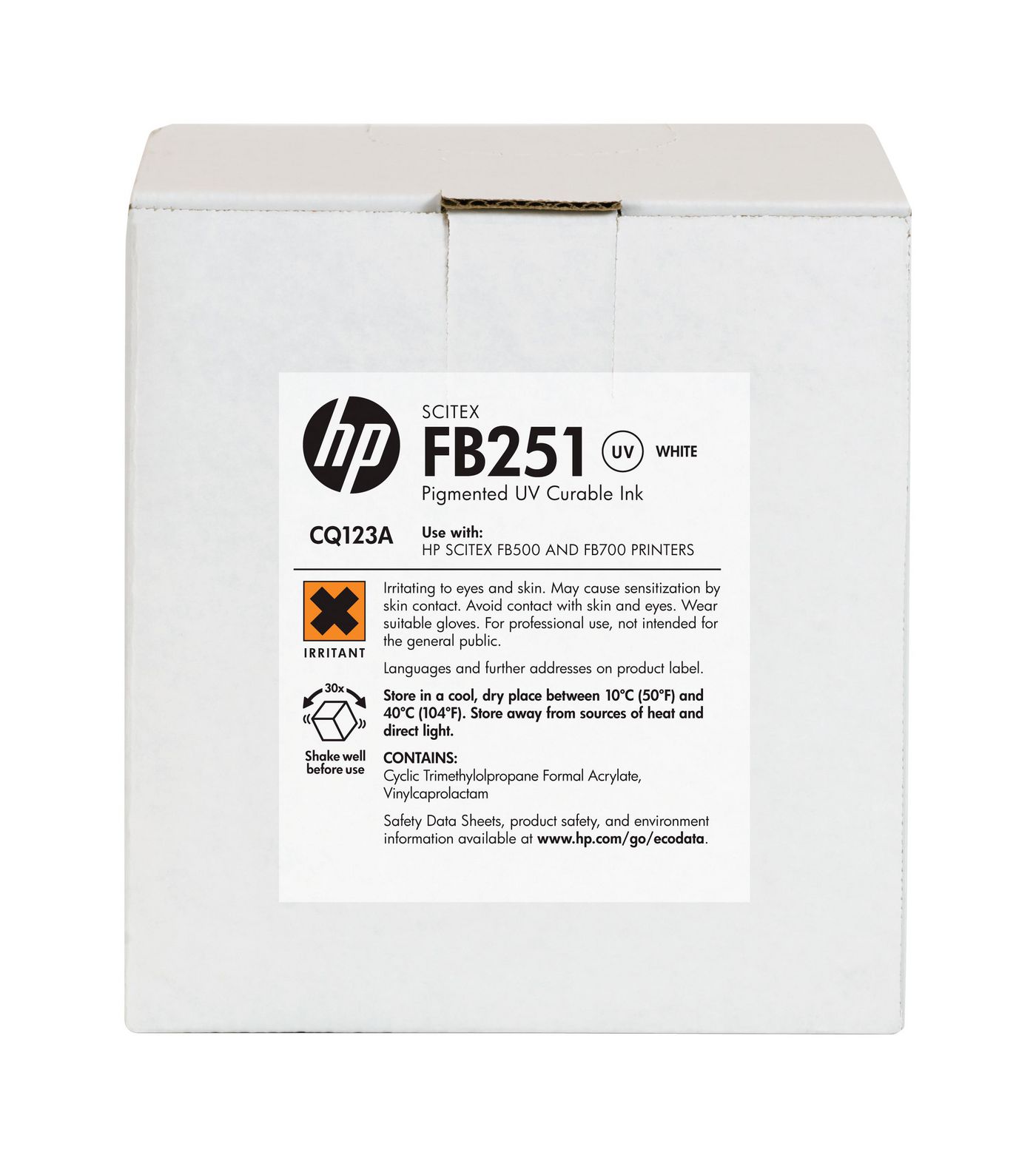 HP Inchiostro bianco Scitex 2 litri FB251