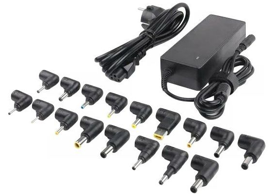 Universal Power Adapter 65W - 19V 3.42A Plug:Multi 17Pcs DC - Tips Universal Power Adapter 65W 19V 3.42A Plug:Multi 17Pcs DC Ti