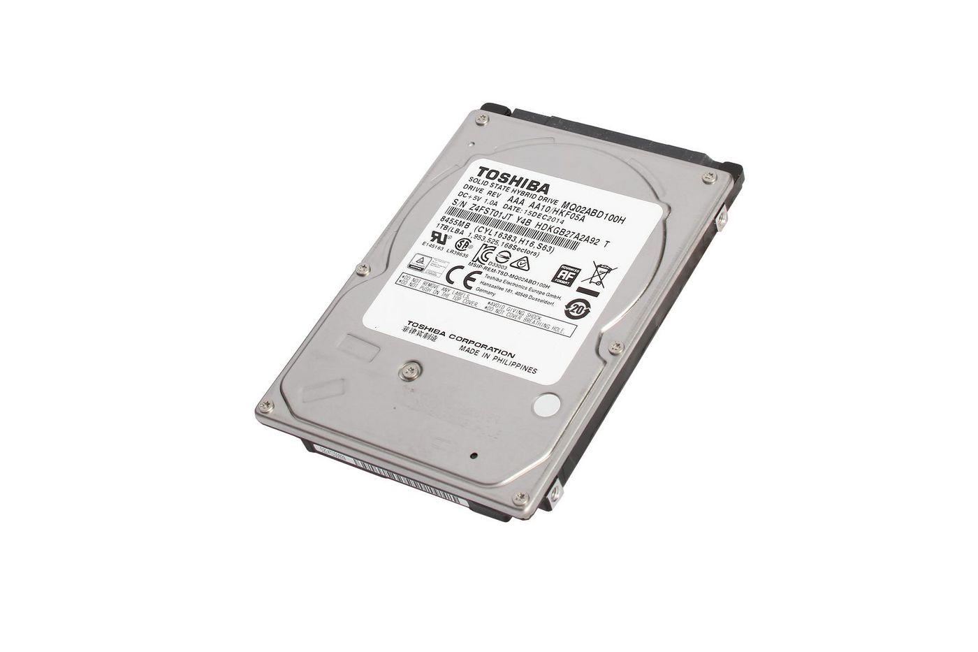 1TB SATA 2.5" 9.5mm 5400RPM