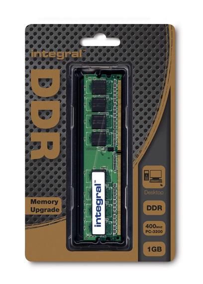 Integral IN1T1GNSKCX-RFB W129105260 1GB DIMM PC-3200 DDR1 400MHz 