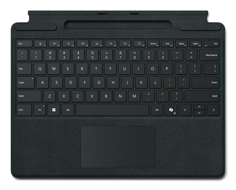 Cover con tasti per Microsoft Surface Pro AT/DE nera
