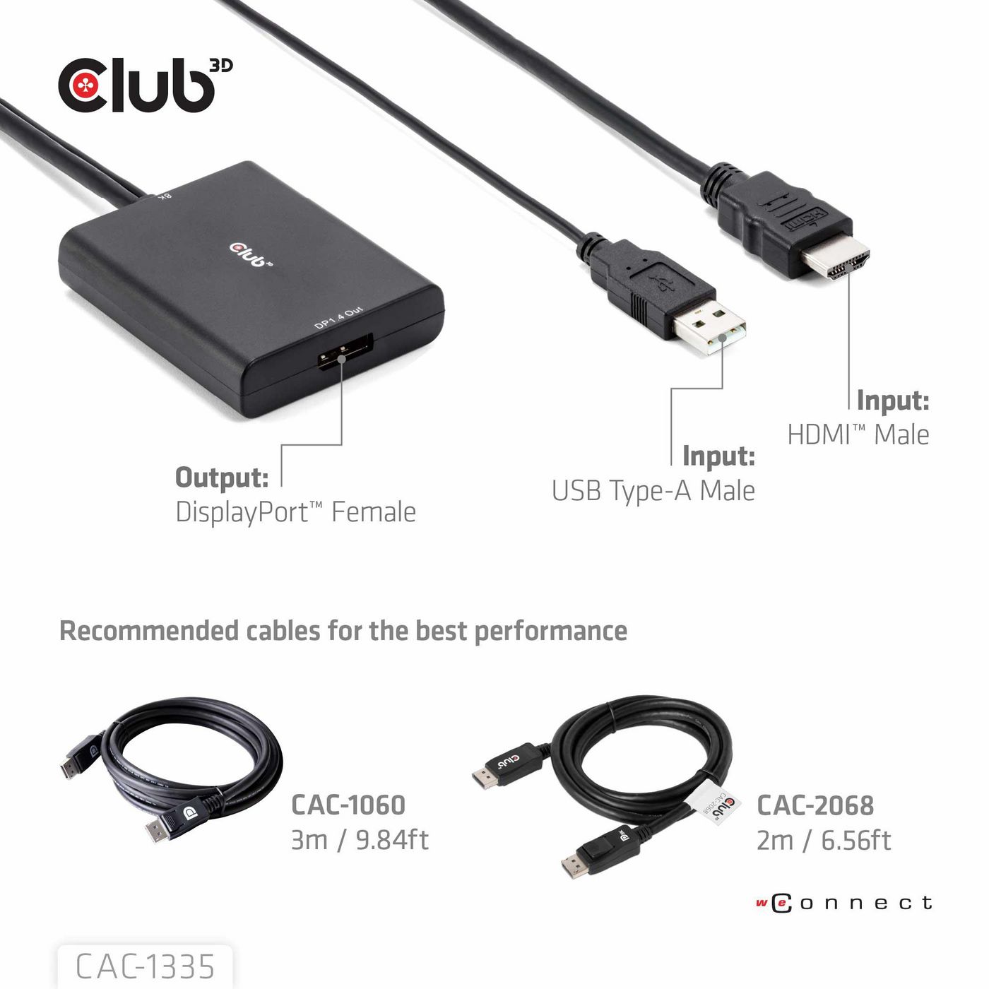CLUB3D CAC-1335 cavo e...