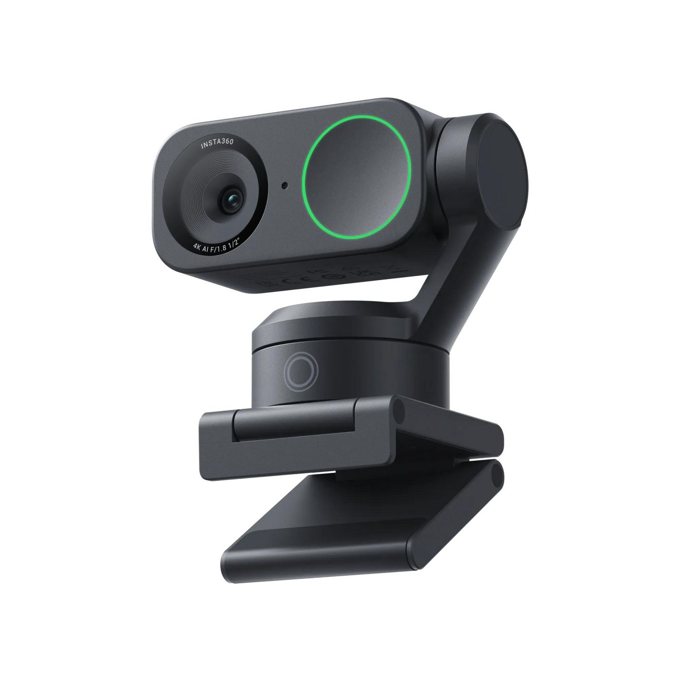 Insta360 Link 2 webcam 3840 x 2160 Pixel USB Nero (Insta360 Link 2 webcam 3840 x - 2160 pixels USB Black - Warranty: 12M)