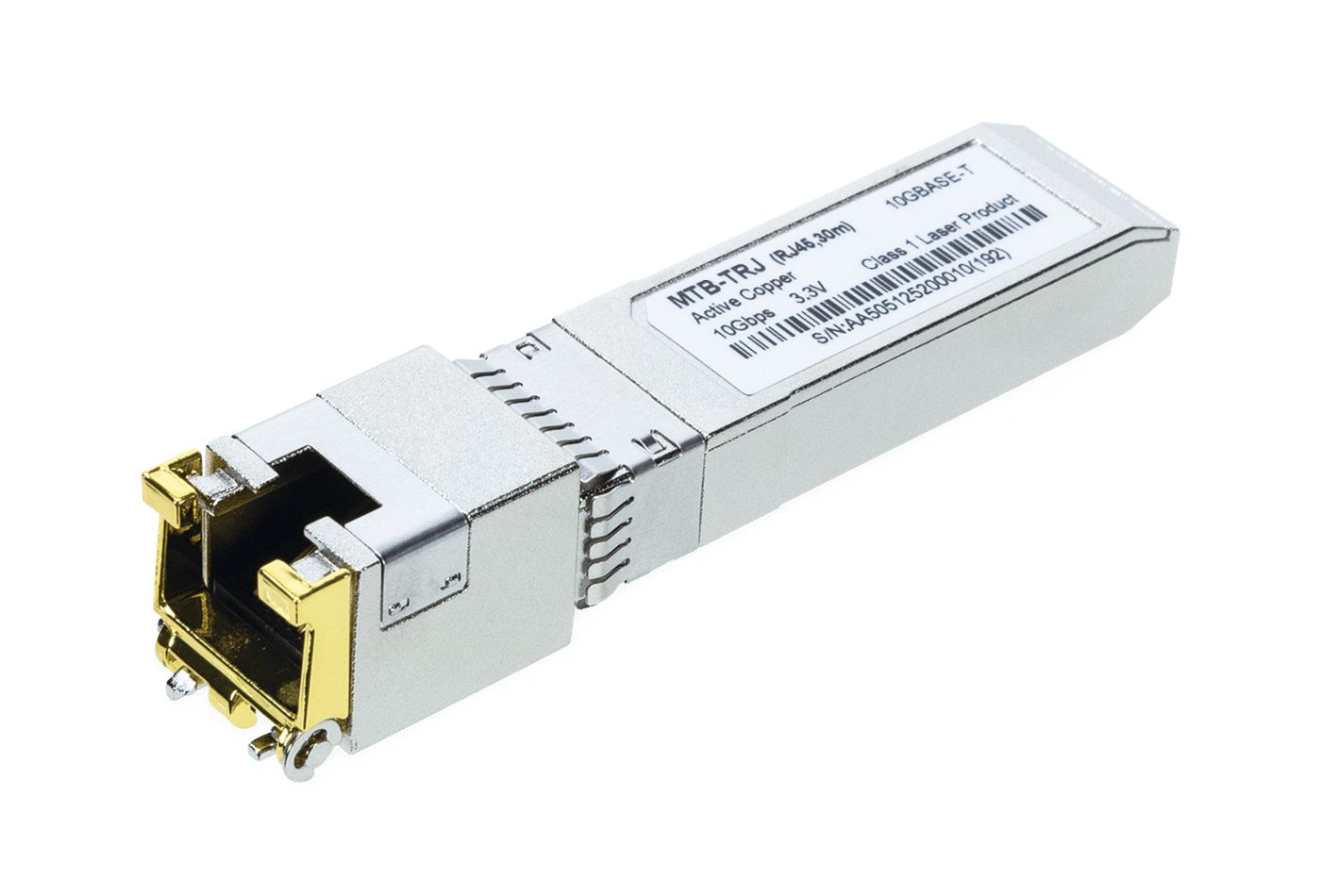 1-Port 10GBASE-T SFP+ Copper