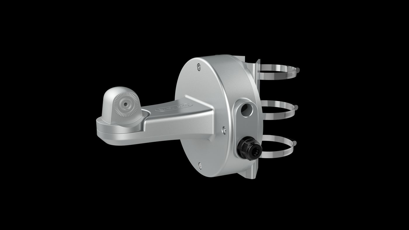 Horizontal pole mount