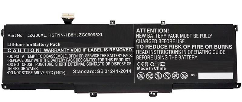 Laptop Battery for HP 71.61Wh