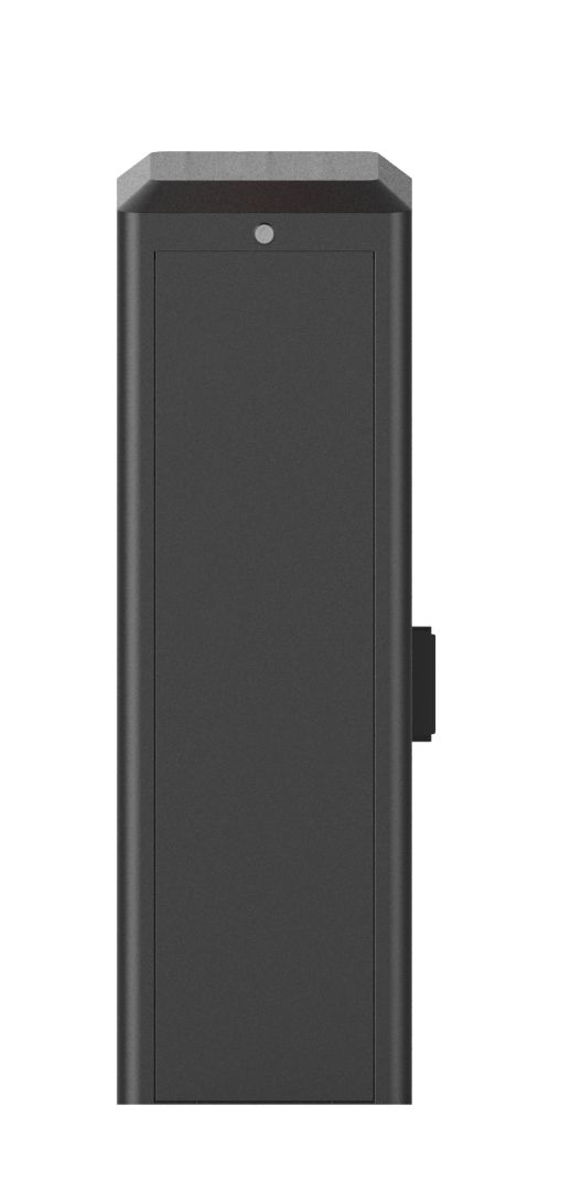 Barrier gates with straight