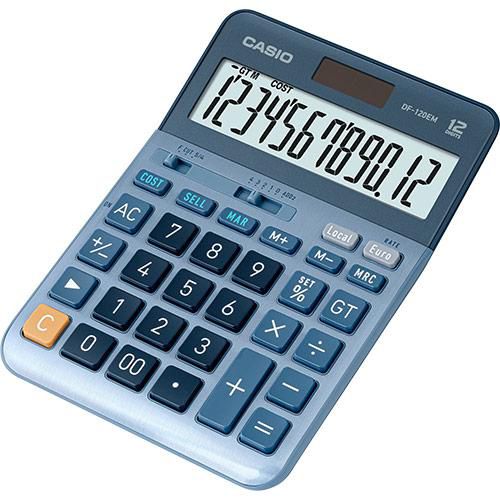 Casio DF-120EM W128270162 Calculator Desktop Display 