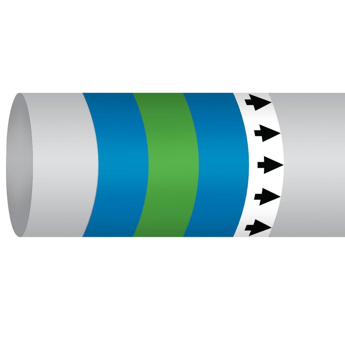 Brady MPM-WATER-127MMX30M-BLGNBL-ROLL W128387921 ISO 14726 IMO Pipemarker - 