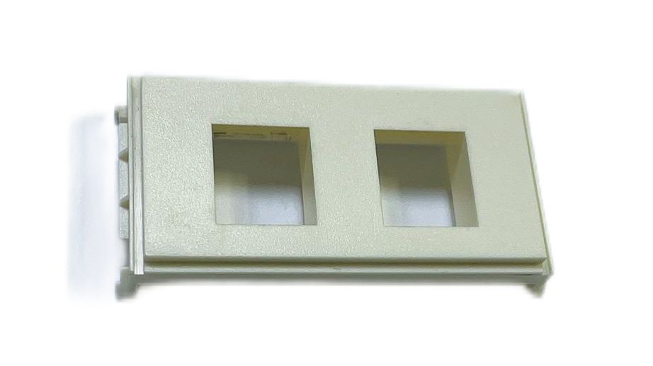 Outlet Panel for 2 x Keystone