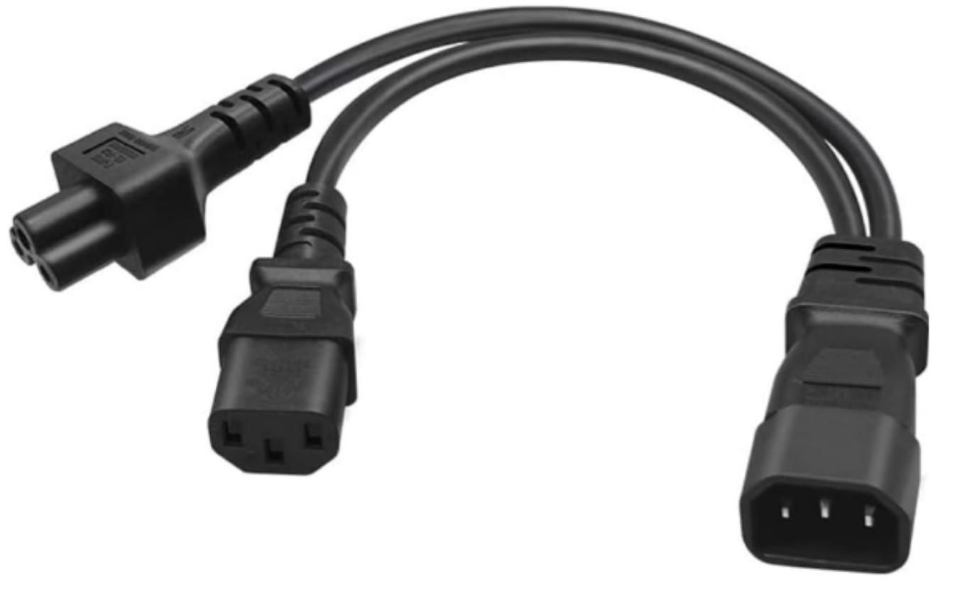 IEC Power splitter cable, C14