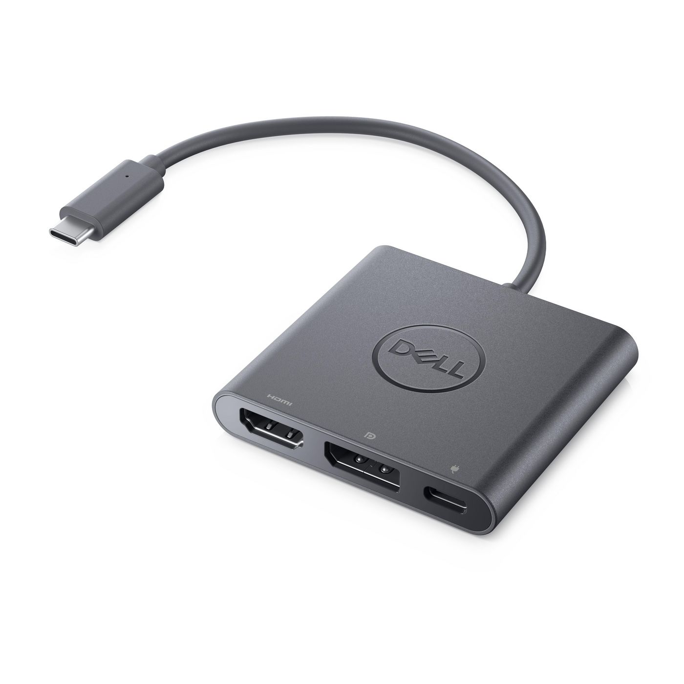Adapter USB-C to HDMI/DP with - Power Pass-Through - Warranty: 12M