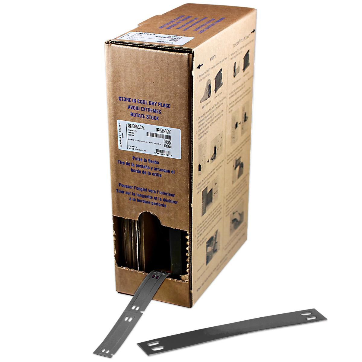 Brady BM-10X75-7643-BK W128988149 Bulk Linerless B-7643 cable 