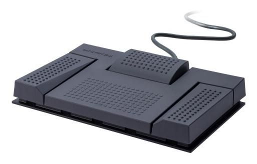 RS28N USB Foot Pedal with 3 pedals