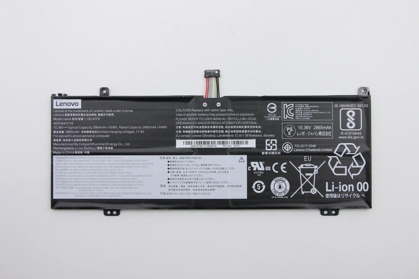 45Wh Laptop battery for