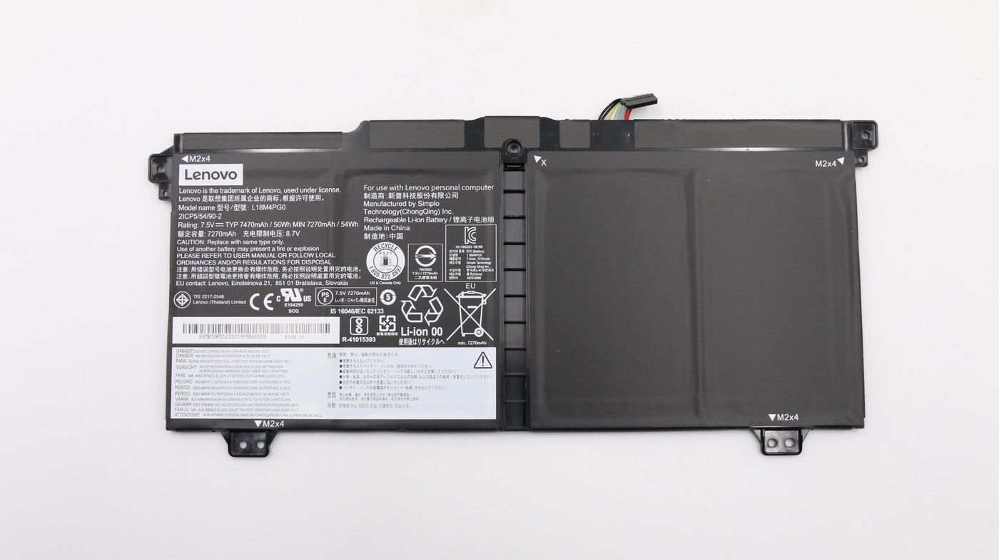 56Wh Lithium-ion battery for