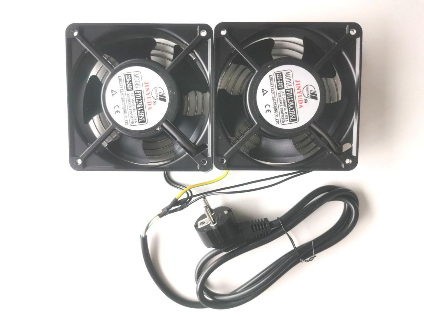 Two-unit cabinet fan,