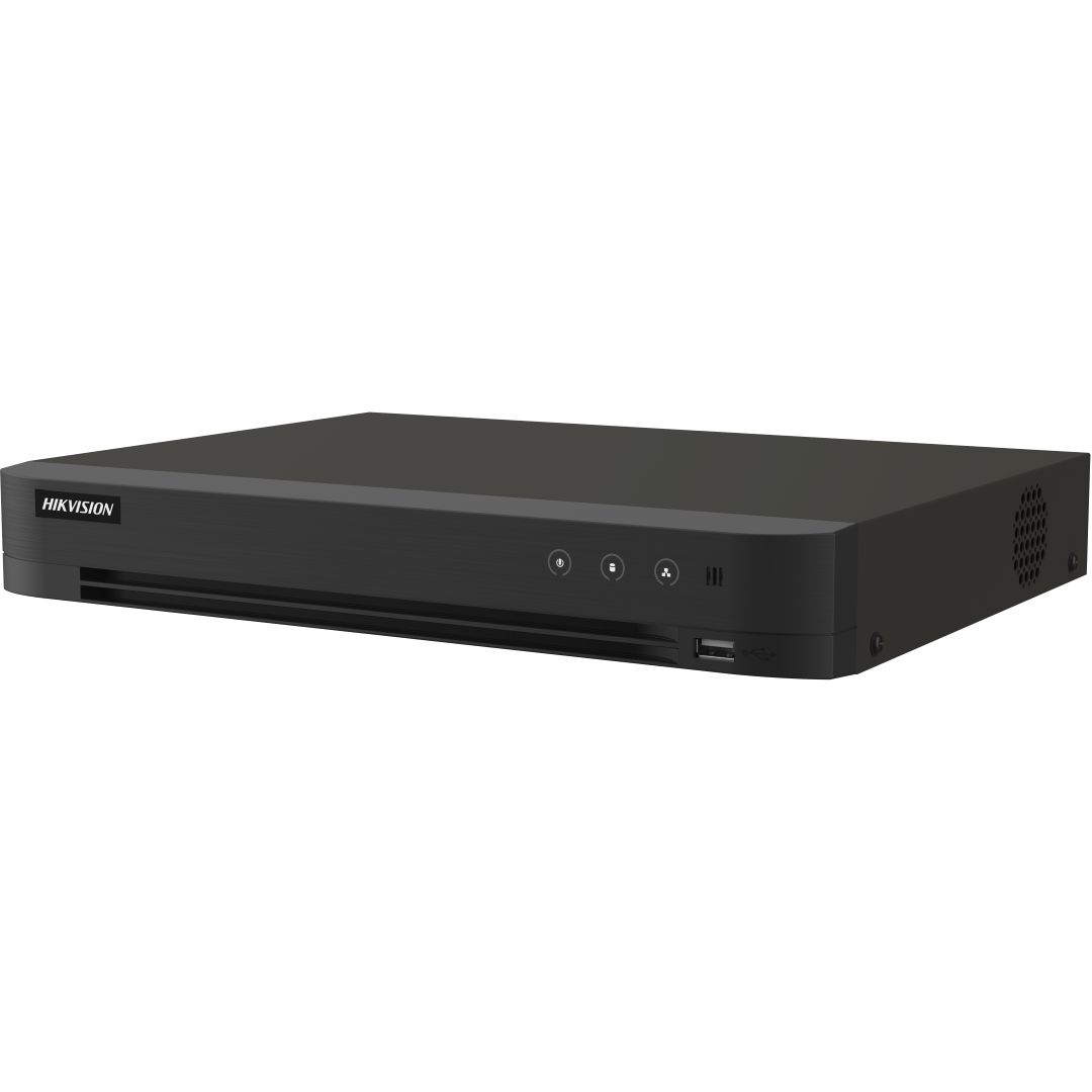 4-ch 5 MP 1U H.265 AcuSense - IDS-7204HUHI-M1/PXT/4A+4/1ALM
