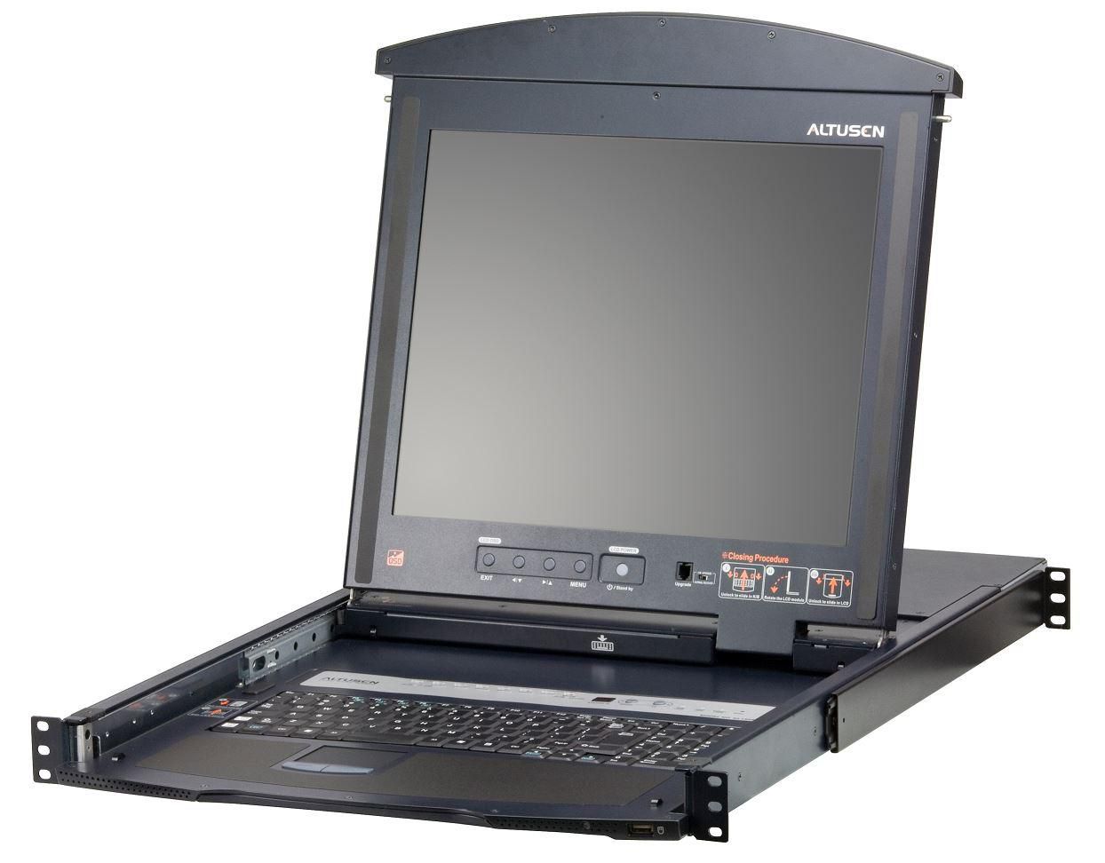 8 Port RJ45 KVM & Dual rail