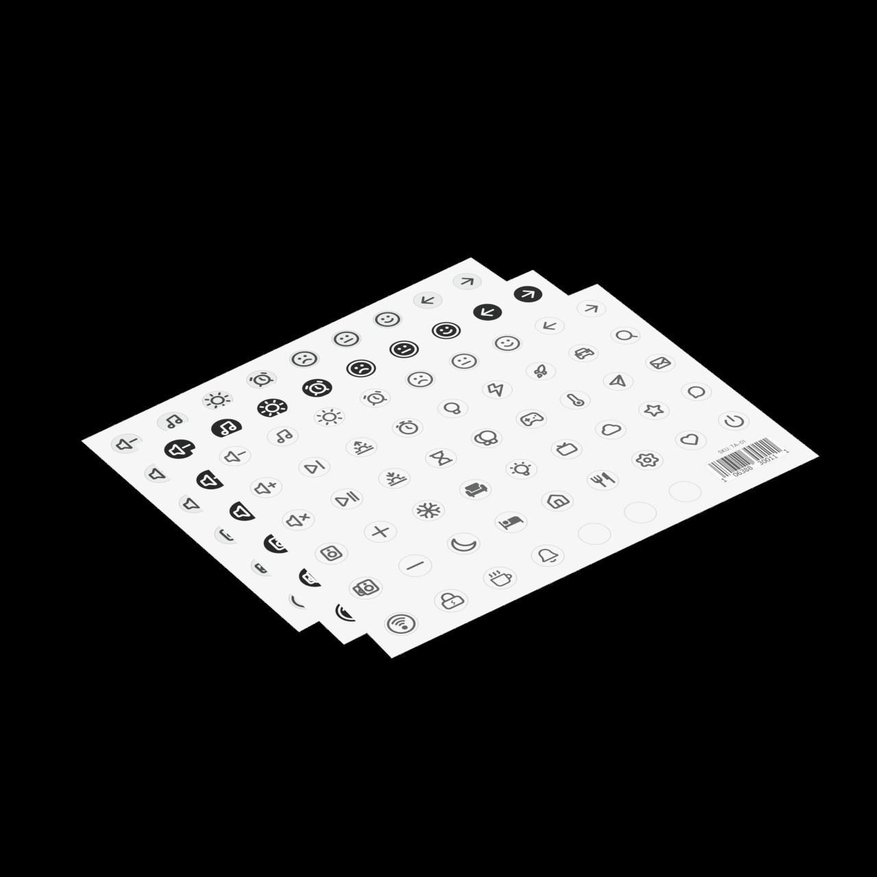 Flic TA-01 W129034458 Twist Sticker Sheet 