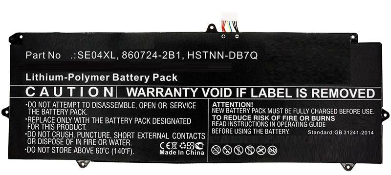 Laptop Battery for HP 37.00Wh