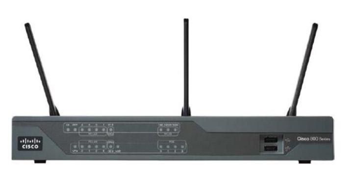 888 G.SHDSL Sec Router ISDN 