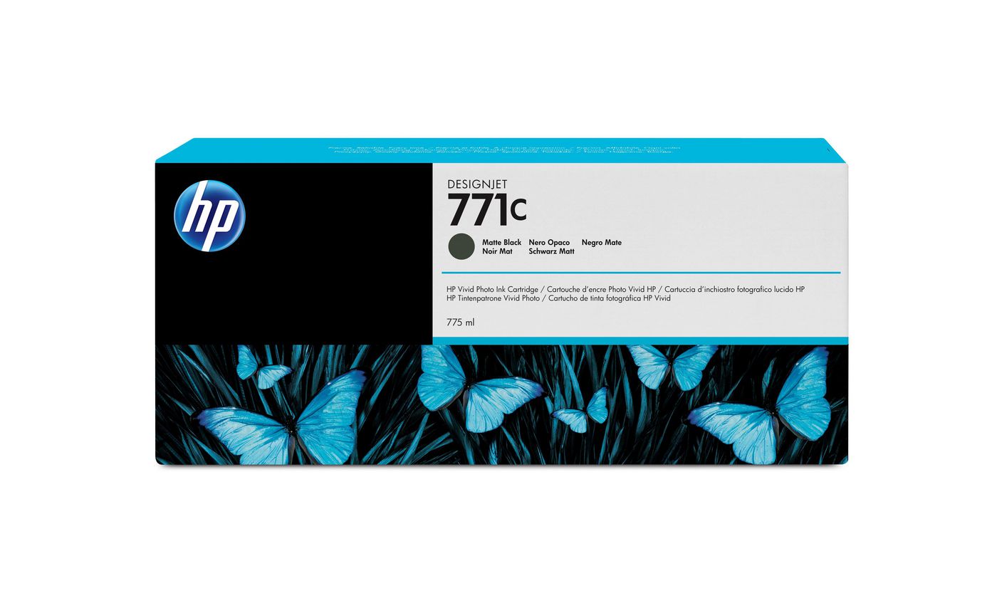 HP 771C - 775 ml - mattschwarz